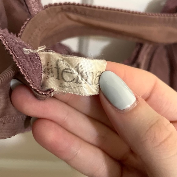 Felina Lingerie Lace Bra Size 34A - Picture 6 of 7